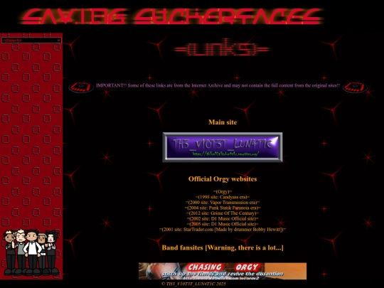links screenshot