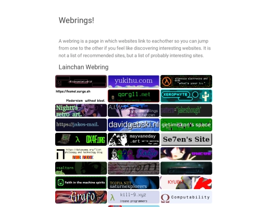 webring screenshot