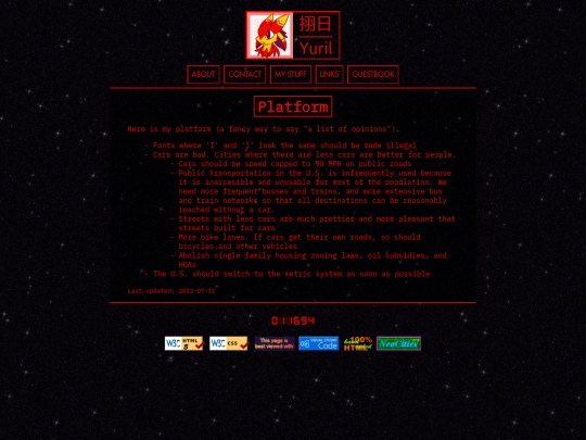 platform screenshot