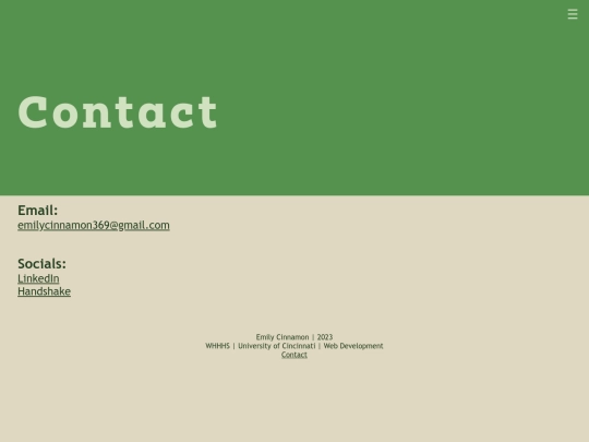 contact screenshot