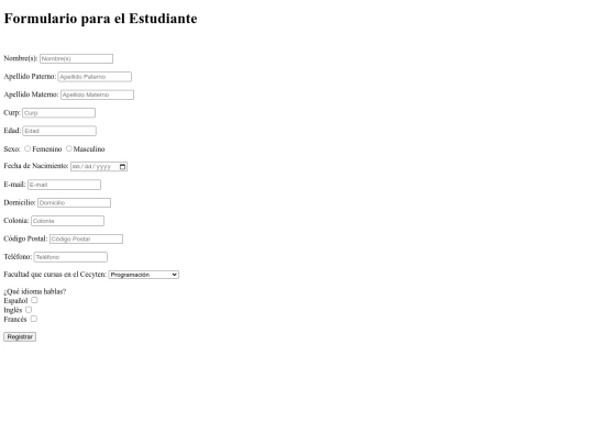 Practica 1_Mod 4_Formulario screenshot