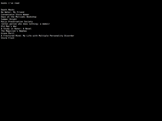 books screenshot