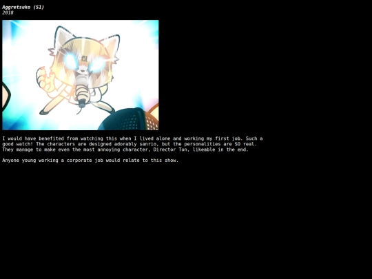 m_reviews/aggretsuko screenshot