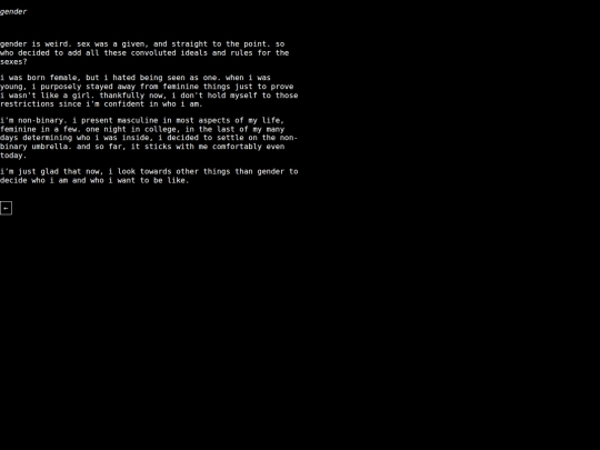 rant/gender screenshot