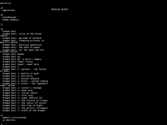 watchlist screenshot