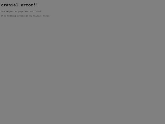 not_found screenshot