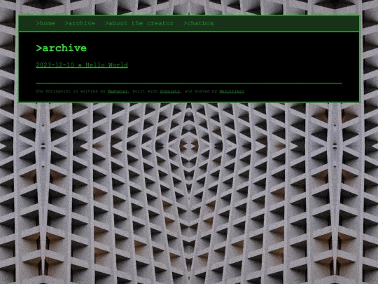archive screenshot
