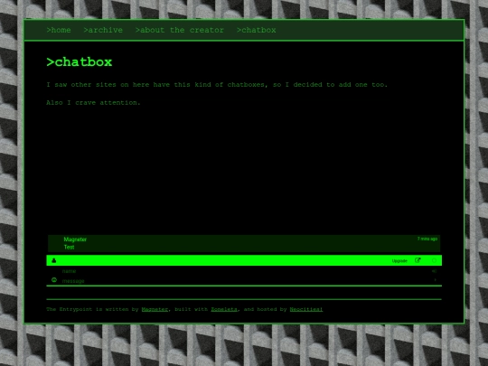chatbox screenshot