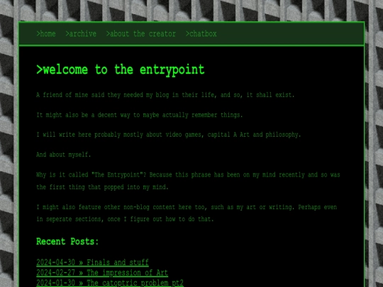 index screenshot