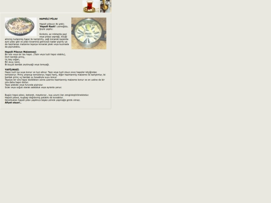 HapsiliPilav screenshot