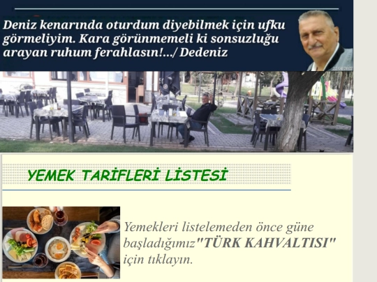 YemekList screenshot