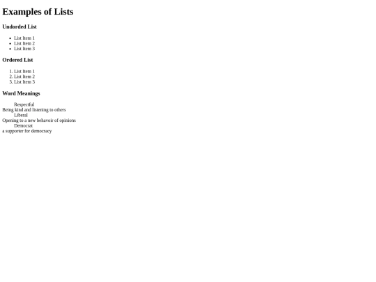 list-examples/list-examples screenshot