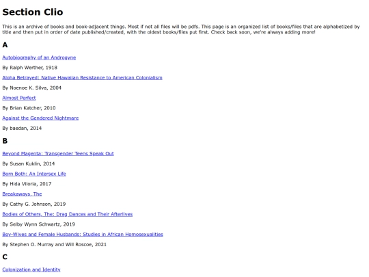 clio screenshot