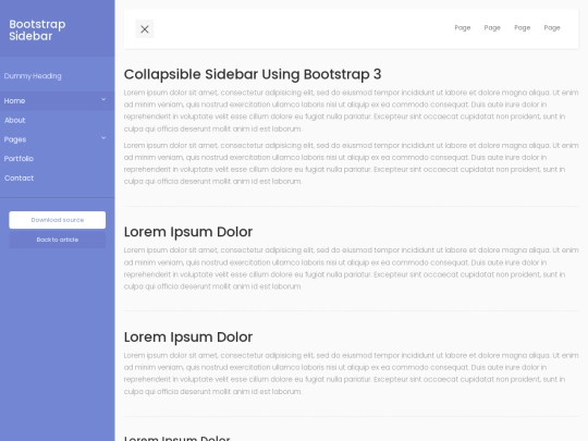 bootstrap/index5 screenshot