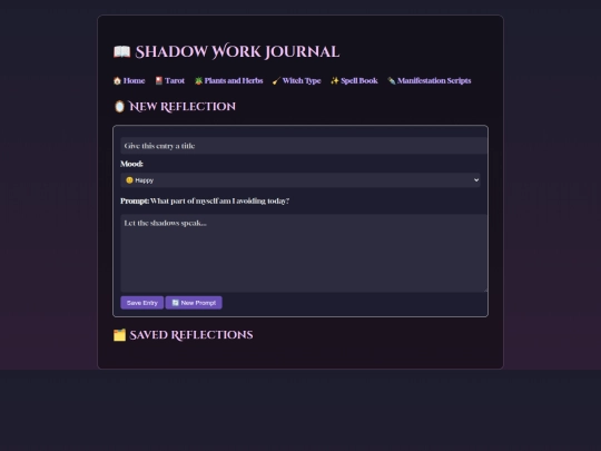 journal screenshot