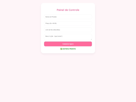 admin screenshot