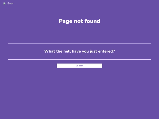 not_found screenshot
