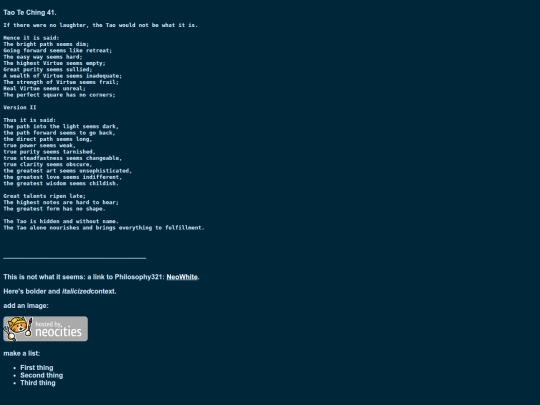 TaoTeChing screenshot