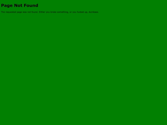 not_found screenshot