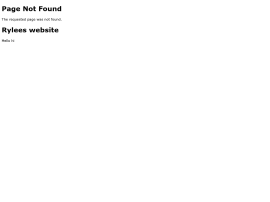 not_found screenshot