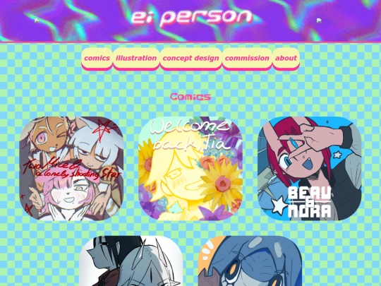 pages/comics screenshot