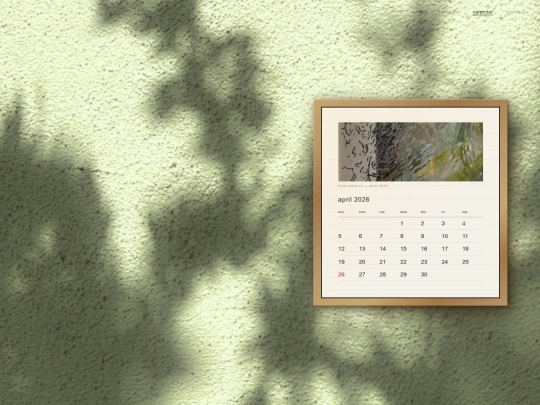 calendar screenshot
