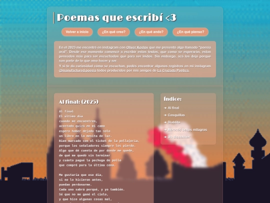 pages/poesias screenshot