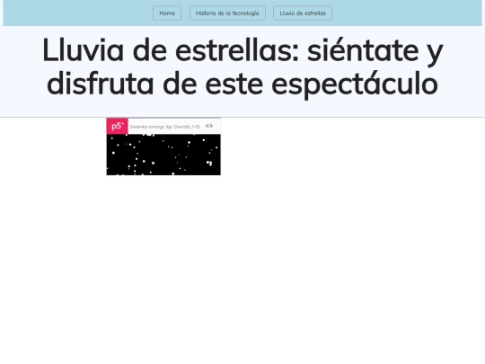 lluviadeestrelllas screenshot