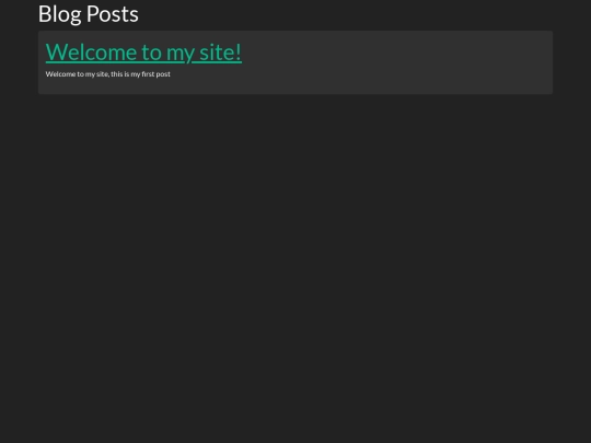 blog screenshot