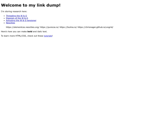 link dump/link-dump screenshot