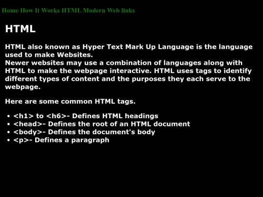 howtohtml screenshot