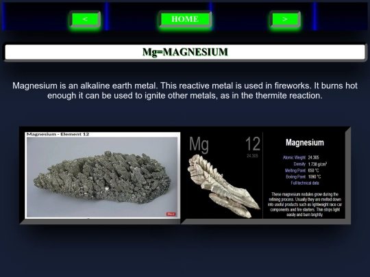 web/Mg screenshot