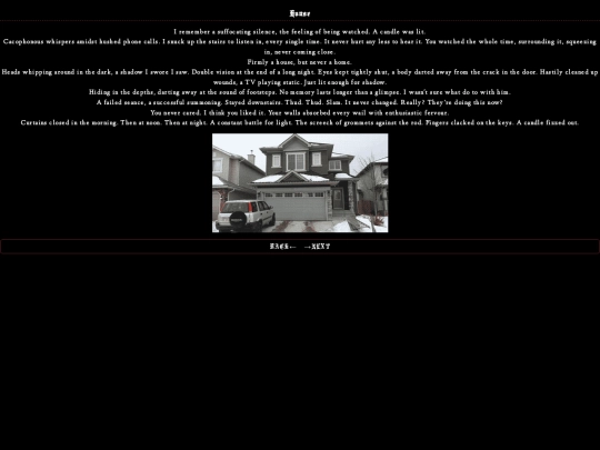 University Writing/House screenshot