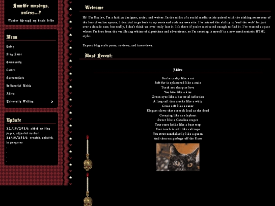 blog screenshot