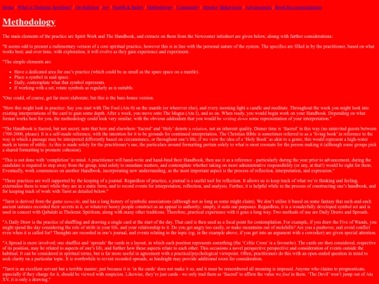 methodology screenshot