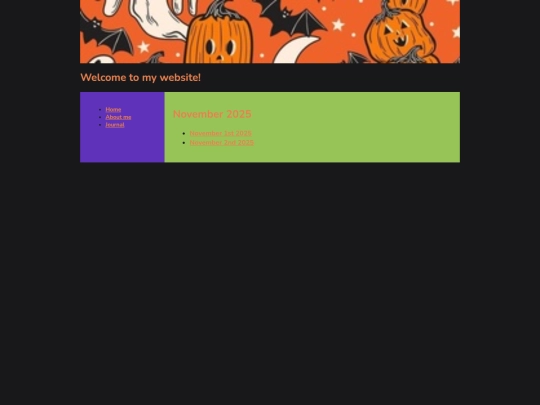 journal screenshot