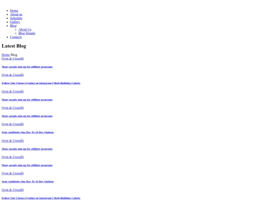 blog screenshot