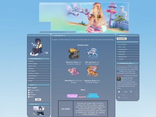 index/activities screenshot