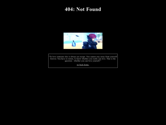 not_found screenshot