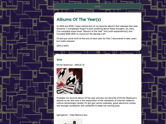 albums_of_the_year screenshot