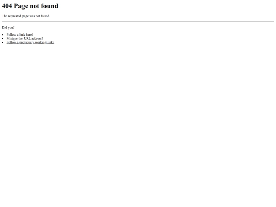 not_found screenshot