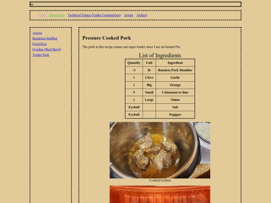 FoodRecipe_PorkLechon/PressureCookedPork screenshot