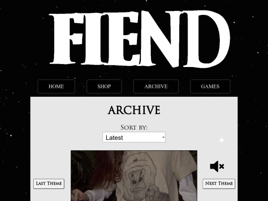 archive screenshot