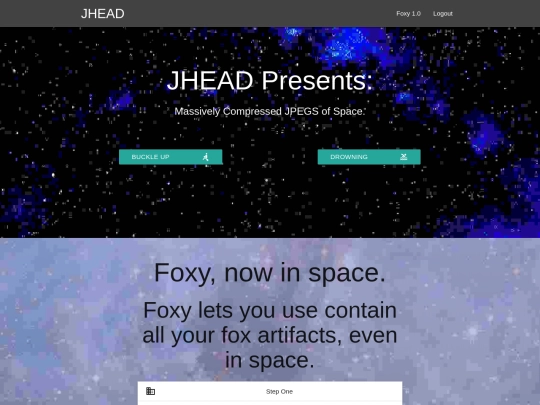 Materialize/html/SpaceFox screenshot