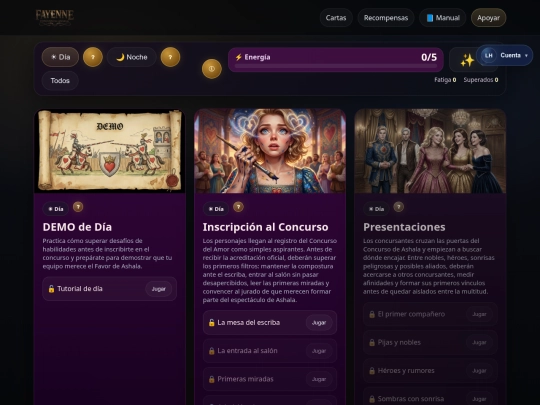 cartas-concurso/retos screenshot