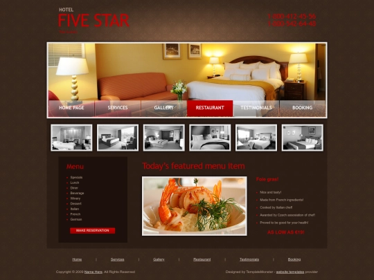 restaurant screenshot