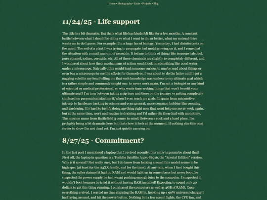 ramblings screenshot