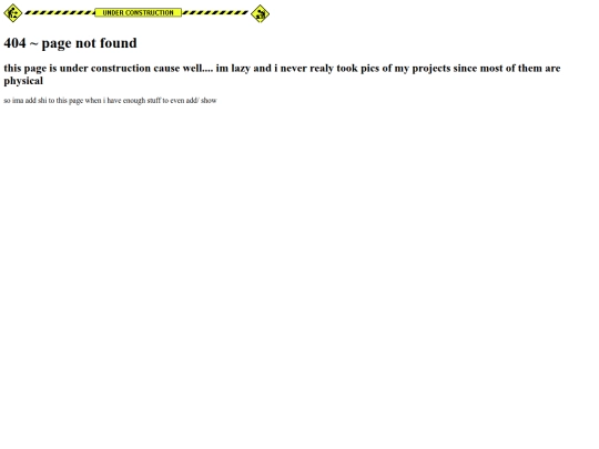 projects screenshot