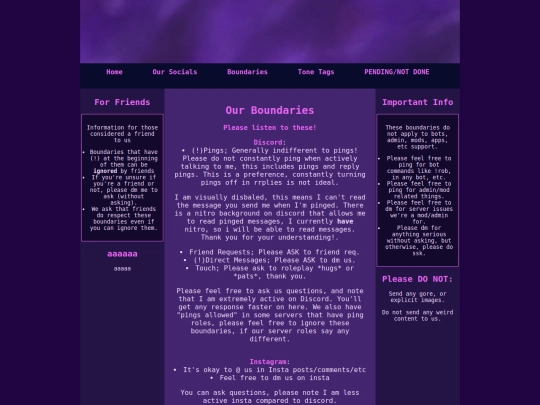 info/boundaries screenshot