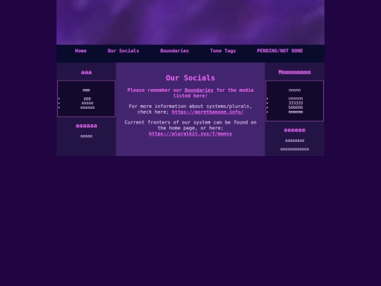 info/sysm screenshot